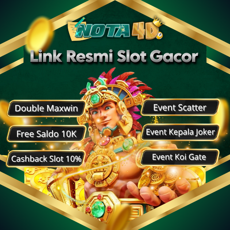 Nota4D Link Resmi Slot Gacor Paling Terpercaya Di Tahun 2025