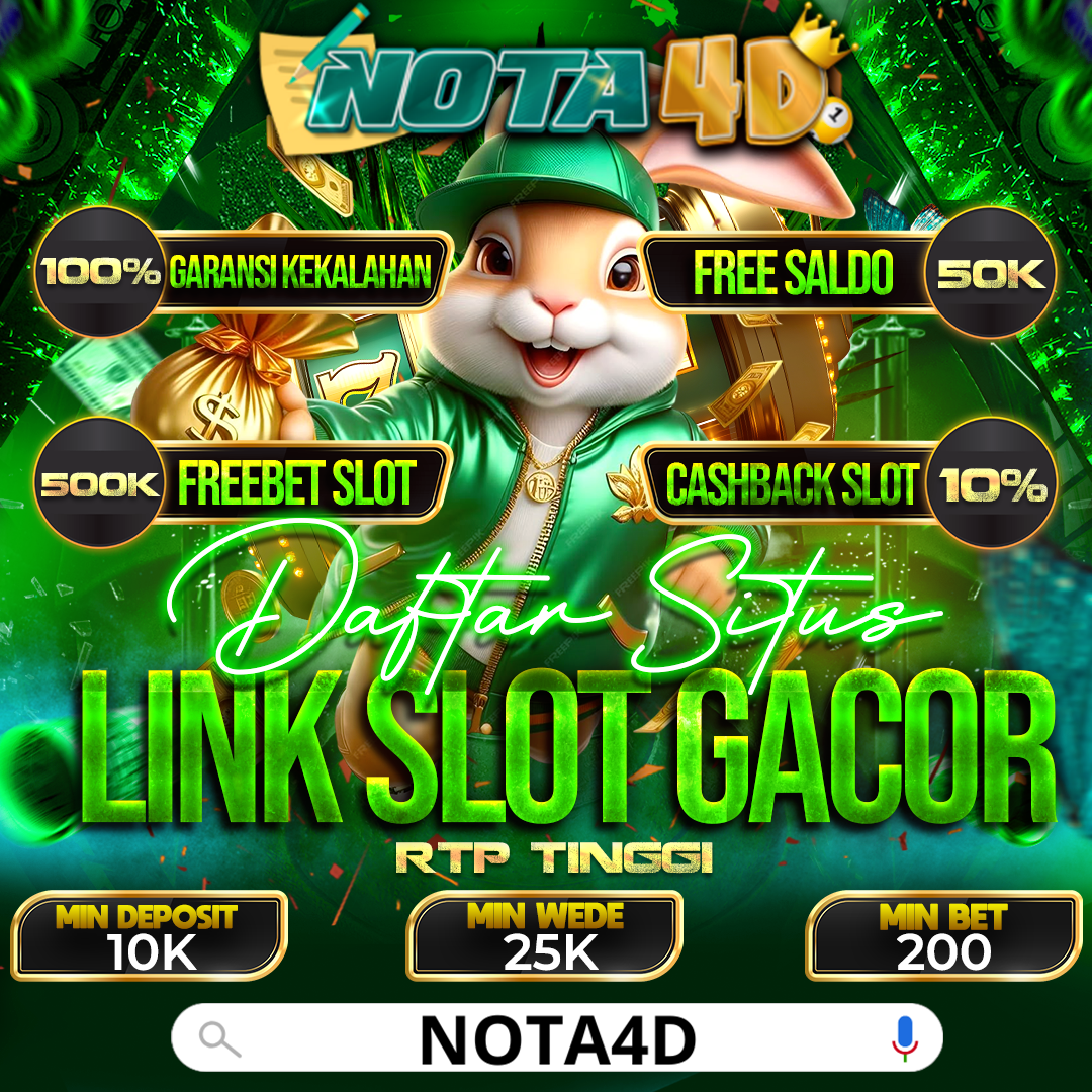 RTP Slot Tertinggi 2025 Ada di Nota4D: Gacor & Dijamin Menang!