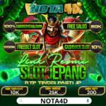 Nota4D Agen Resmi Slot Jepang Gacor Dengan RTP Tertinggi