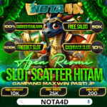 Nota4D Agen Resmi Slot Scatter Hitam: Sensasi Gacor & Mudah Maxwin!