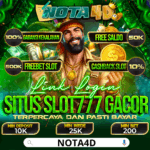 Nota4D: Link Login Slot777 Paling Gacor, Mudah Menang, dan Pasti Jackpot