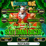 Main Slot Pakai Dana di Nota4D – Situs Slot Paling Gacor 2025