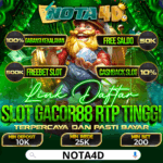 Nota4D: Agen Resmi Slot Gacor88 dengan RTP Tinggi dan Winrate Terbaik