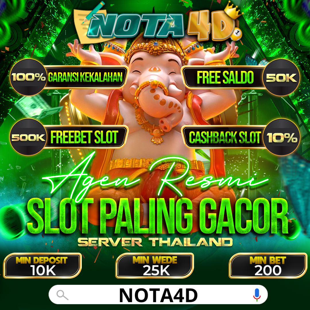 Nota4D: Link Daftar Slot Thailand Gampang Menang dan Terlengkap 2025
