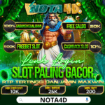 Nota4D: Link Login Resmi Slot Paling Gacor Dengan RTP Tinggi Dan Jamin Maxwin Hari Ini