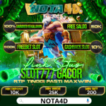 Nota4D Situs Resmi Slot777 Terpercaya Gampang Menang dan Anti Rungkad