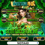 Nota4D - Situs Slot Gacor Terpercaya Anti Rungkad #1 Indonesia